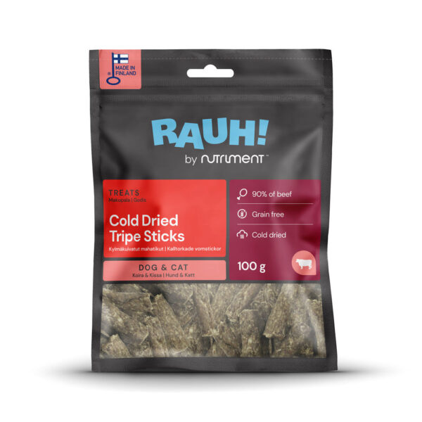 RAUH! Cold-dried Tripe Sticks 100g