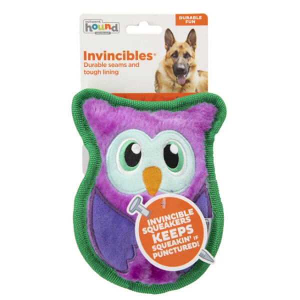 Outward Hound Dog Durablez Owl Purple XS