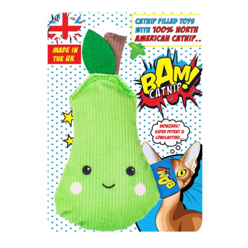 BAM! Catnip Percy Pear