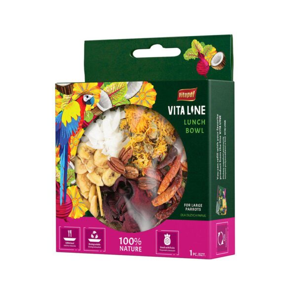 Vitaline Smakers LunchBowl store papegøyer