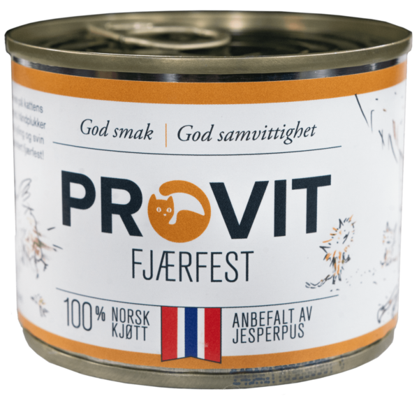 Provit boksmat til katt Fjærfest 185g