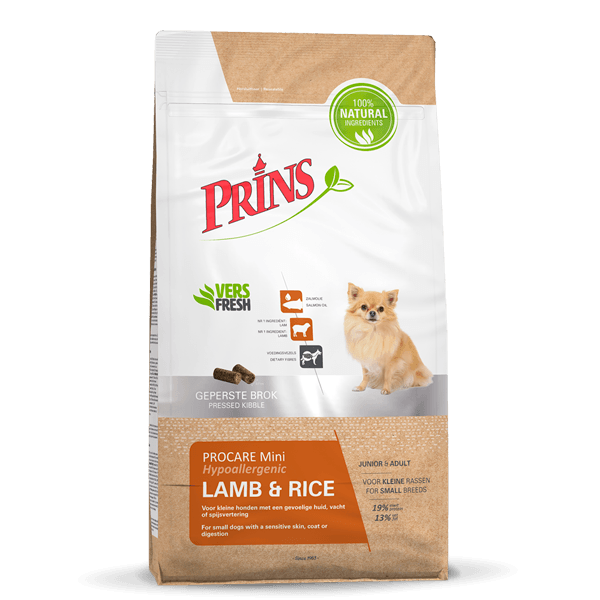 Prins ProCare Mini Lamb & Rice Hypoallergenic 12kg