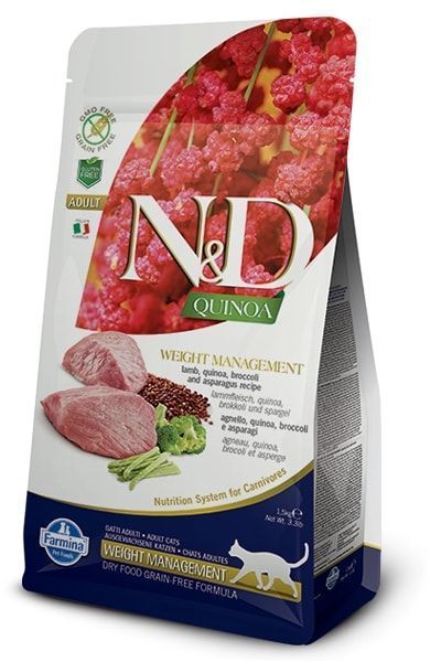 Farmina N&D Cat Quinoa Weight Management Adult 5kg