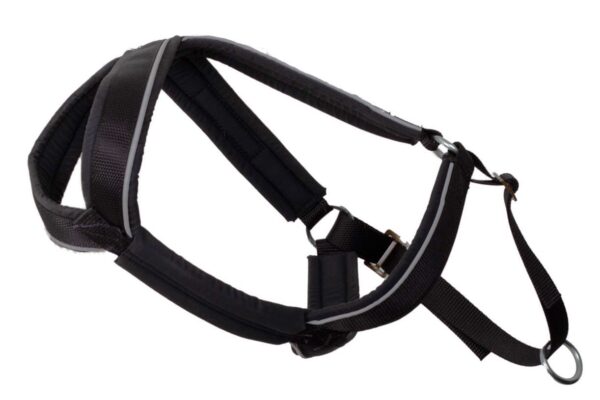 Huken Multisele lang stolpe svart XS m/S halsåpning