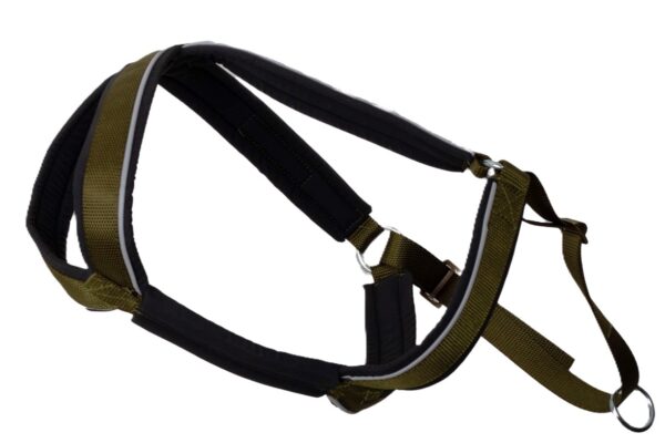 Huken Multisele lang stolpe grønn M m/XL hals