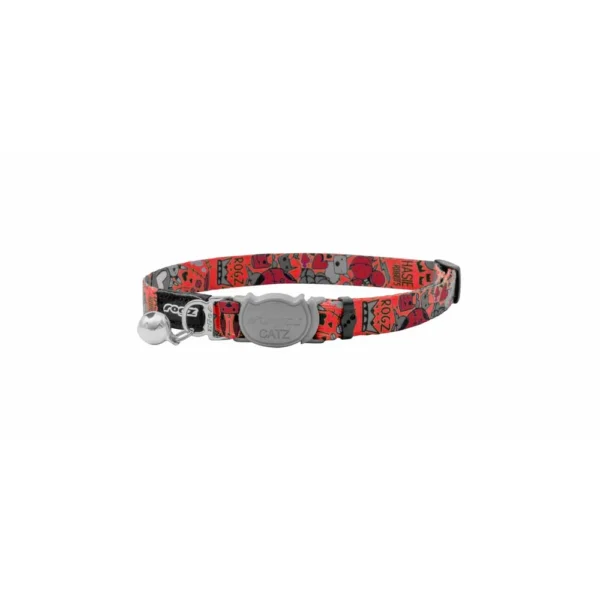 Rogz Fusioncat Hassie Halsbånd Rød XS 16,5-23cm
