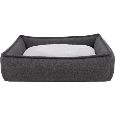 Hundeseng Milo grå 70x55x16cm