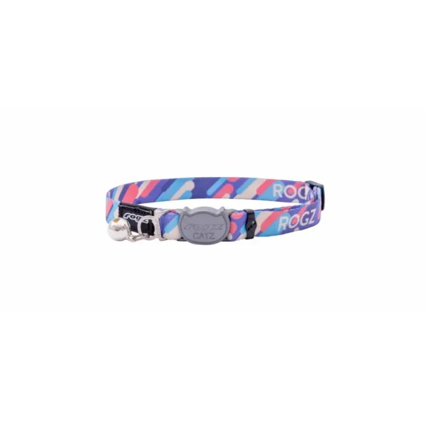 Rogz Fusioncat Geo Halsbånd Lilla S 20-31cm