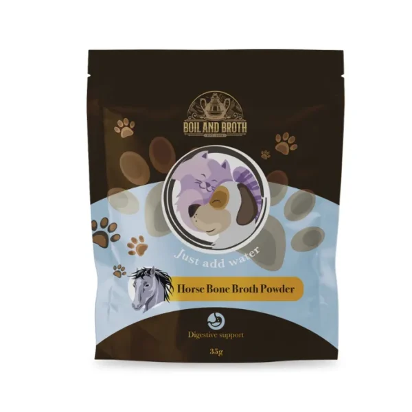 Boil and Broth Bone Broth Hest 35g til 1L