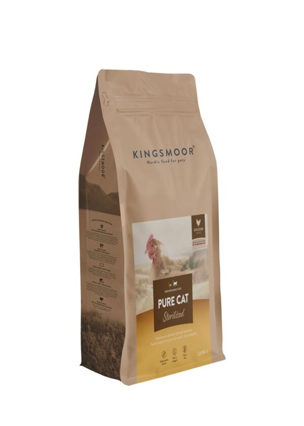 Kingsmoor Pure Chicken Sterilized Cat 2,5kg