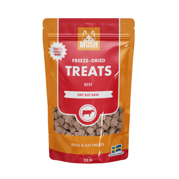 MUSH Freeze-dried Treats Storfe 55g