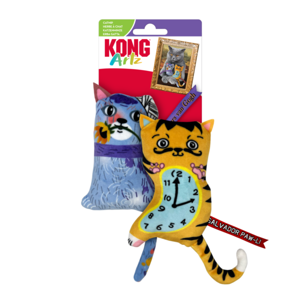 KONG Cat Artz van Gogh/Dali 2pk