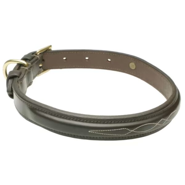 Kentucky Halsbånd Optimum Fancy svart/sølv 35cm