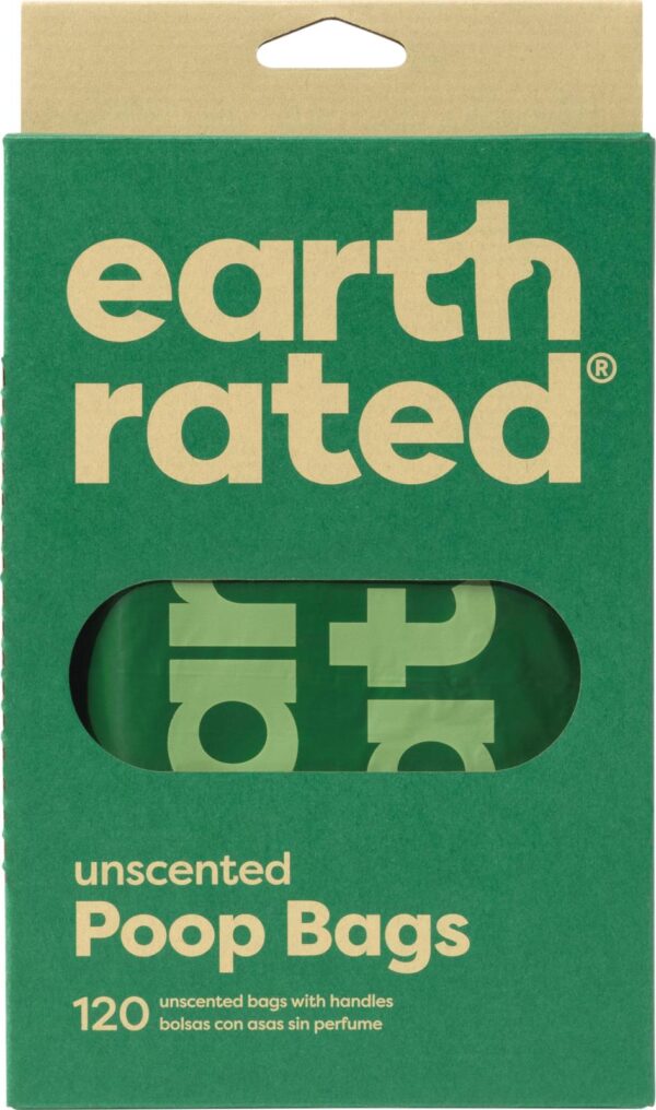 Earth Rated Eco-Friendly poser m/håndtak uten lukt 120stk