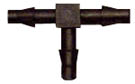 T-stykke til 5mm (3/16") slange