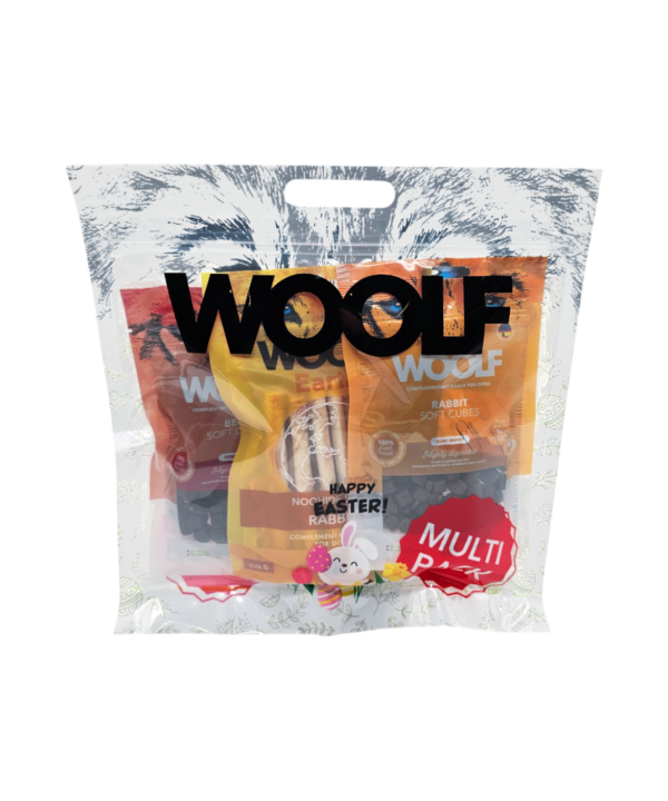 Woolf Multipack Soft Cubes Deer/Duck/Salmon 3x100g