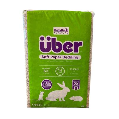 ÜBER Papirstrø Natur 170L