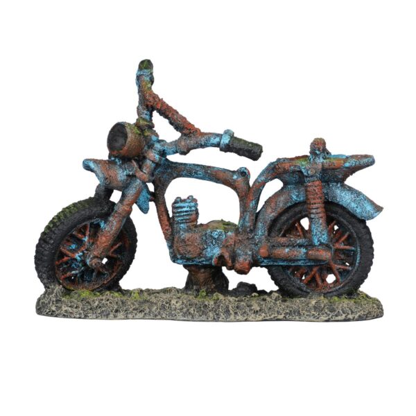 Akvariedekorasjon Crossly Moped 19x7x14cm