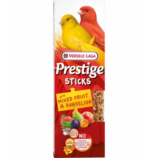 Prestige Sticks Kanari Eksotisk frukt/løvetann 2stk 60g