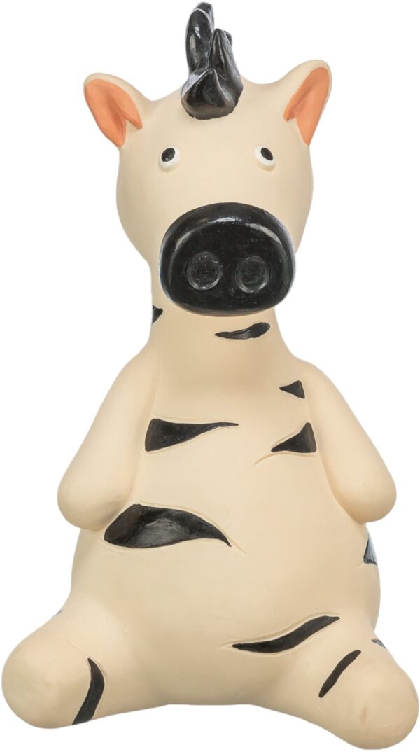 Hundeleke Latex Sebra 15cm