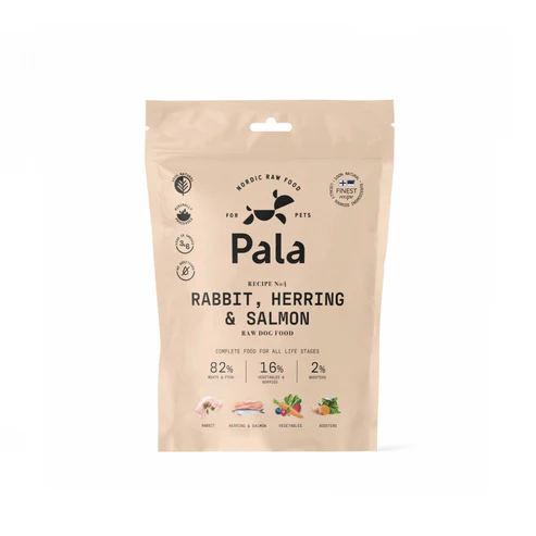 Pala Fullfôr Kanin/sild/laks 400g