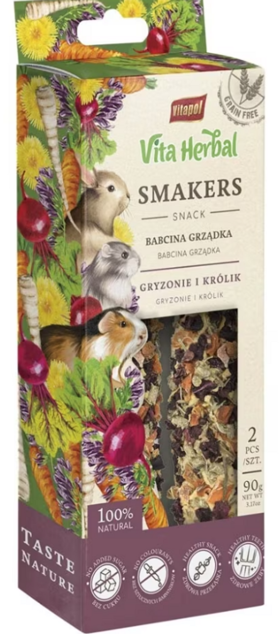 Vita Herbal Smakers Grandma's Patch 2pk 90g