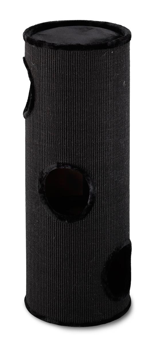 Kattemøbel Everlast Cat Tower Black 3etg 37x100cm