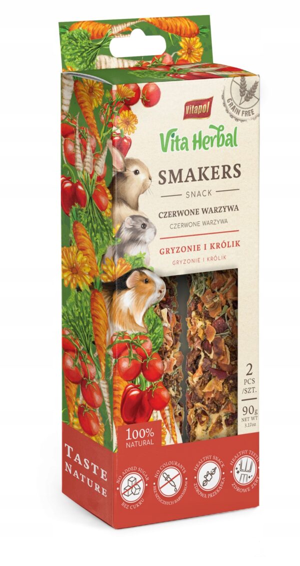 Vita Herbal Smakers Brokkoli & rose 2pk 90g