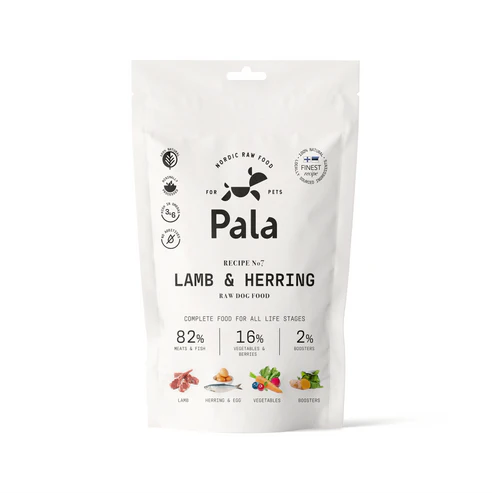 Pala Fullfôr Lam/sild 100g