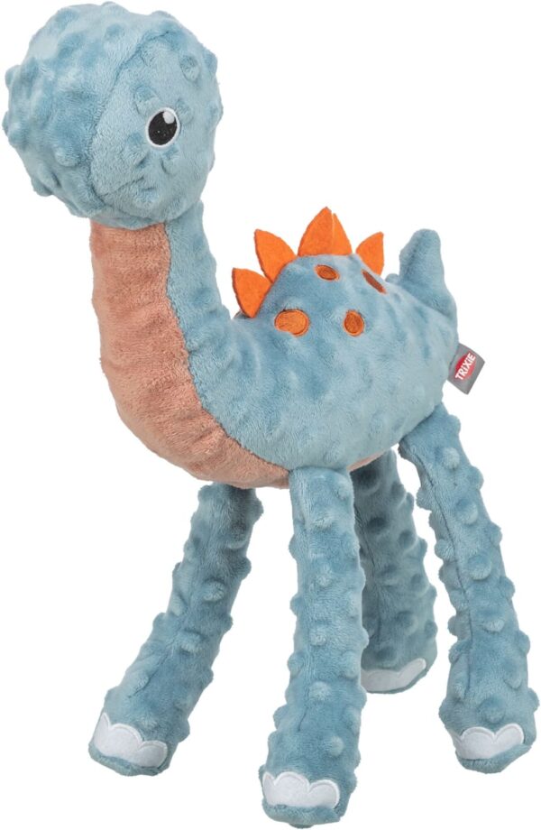 Hundeleke Dinosaur Plysj m/knitrefolie 38cm