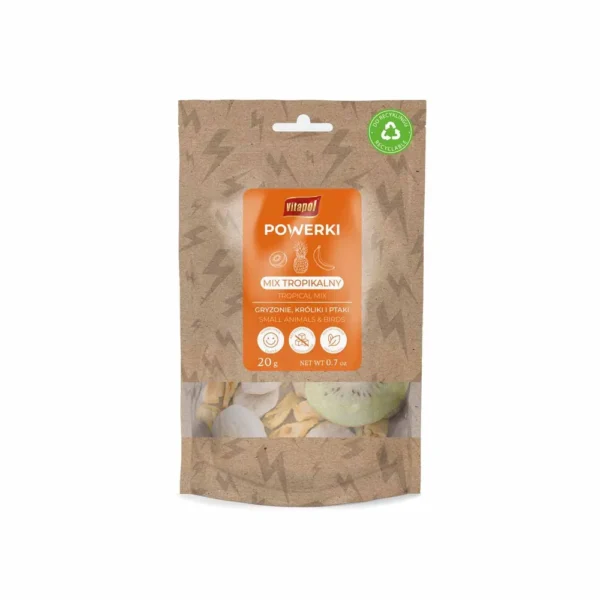 Vitapol Powerki Freeze-dried Tropical Mix 20g