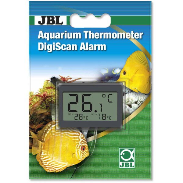 JBL Akvarium Thermometer Digiscan Alarmdigital 5x3,5cm