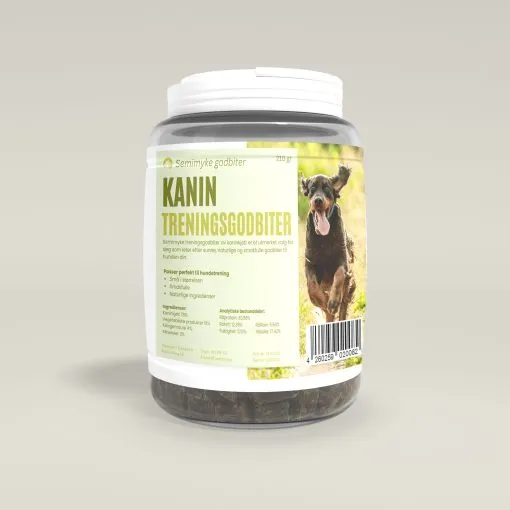 Radical.Dog Semimyke treningsgodbiter kanin 210g