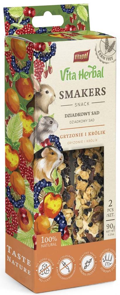 Vita Herbal Smakers Grandpa's Orchard 2pk 90g