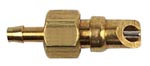 Drikkeventil standard av bronse med 5mm (3/16") slangetilkobling