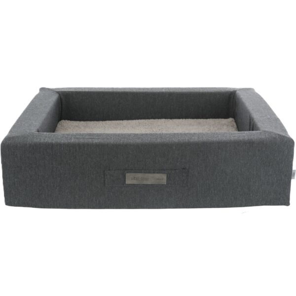 Hundeseng Bendson Vital 100x80cm Mørk Grå/Lys Grå