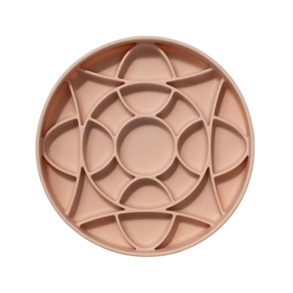 dogged Circulo Slowfeeder Bowl Rose Water
