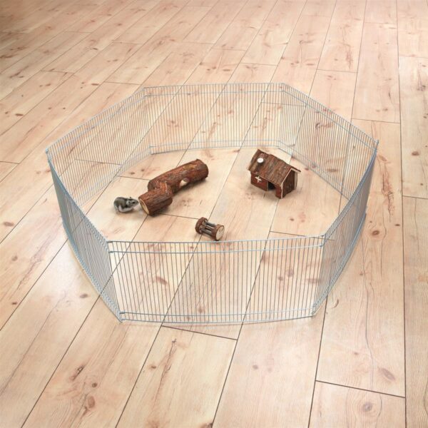 Luftegård til hamster m/6 elementer 48x25cm