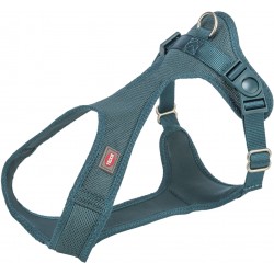Trixie Soft Hundesele Petrol XXS-XS 15mmx25-35cm