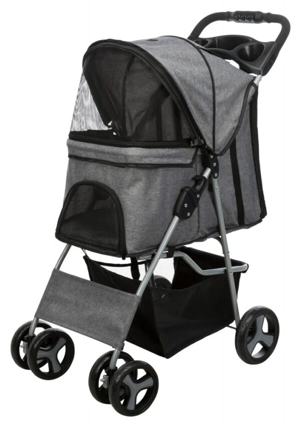 Vign Buggy Grå max15kg 80x47x100cm