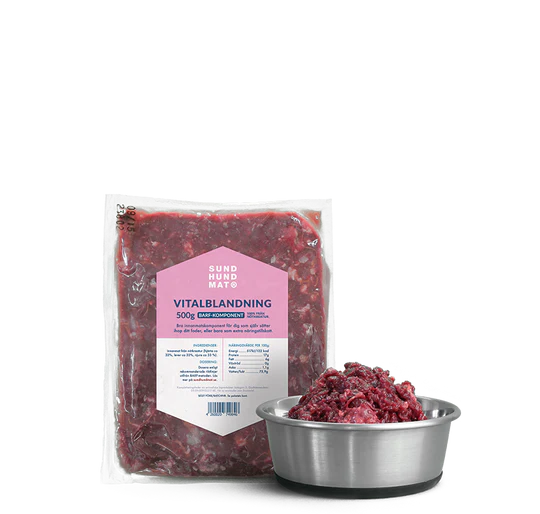 Sund Hundmat Tilleggsfôr Vitalblanding 500g