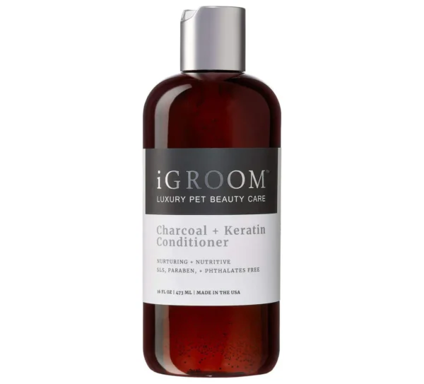 iGroom Charcoal + Keratin Conditioner 473ml