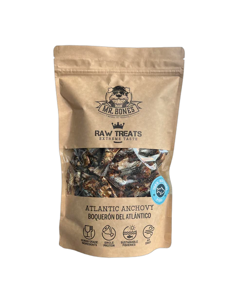 Mr. Bones Raw Treats Atlantic Anchovy XL 400g