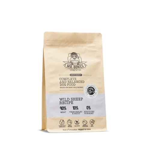 Mr. Bones Dry BARF Wild Sheep recipe 1kg