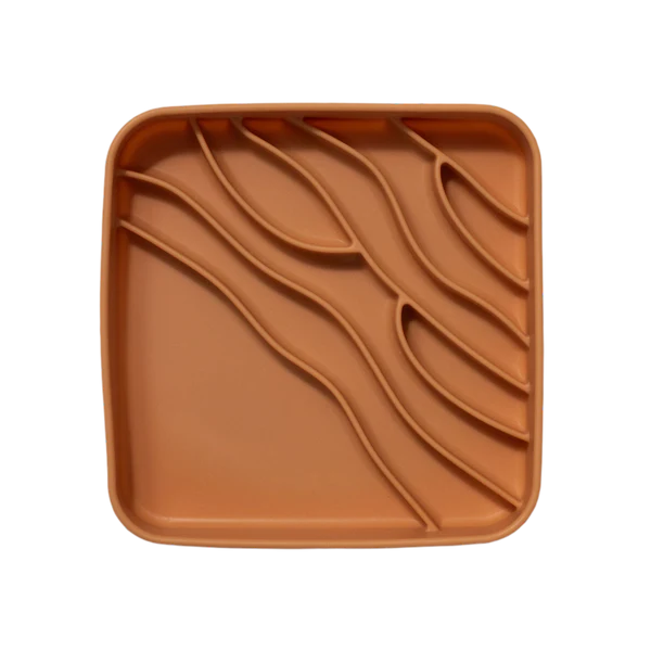 dogged Beach Slowfeeder Bowl Nutmeg