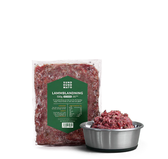 Sund Hundmat Lammeblanding 500g