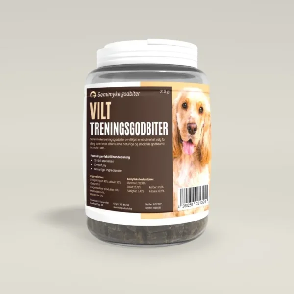 Radical.Dog Semimyke treningsgodbiter Vilt 210g