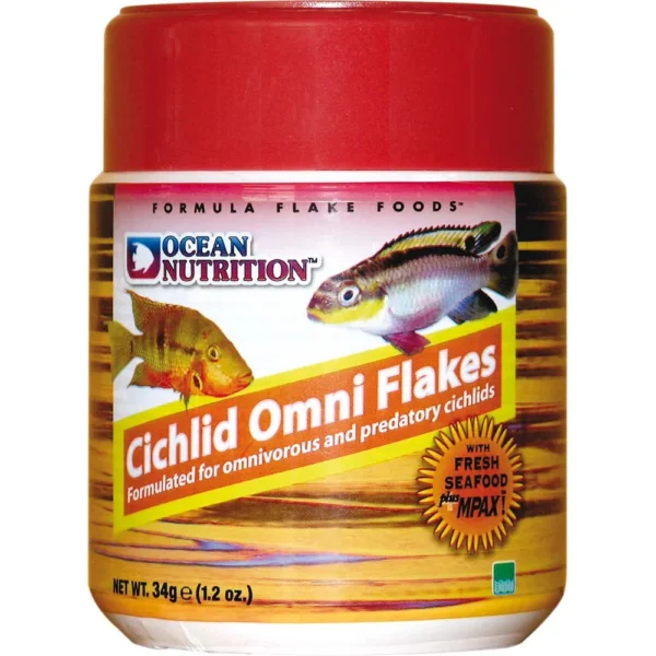 Ocean Nutrition Cichlid Omni Flakes 71g