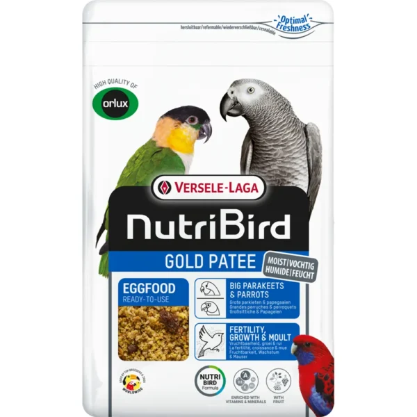 NutriBird Eggefôr Papegøye 1kg