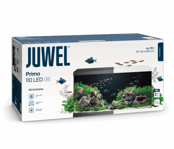 Juwel Primo akvarie hvit 2.0 110L